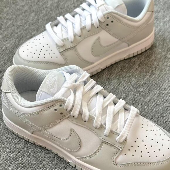 NIKE SB Dunk Low Pro Casual Shoes - Grey/White - Picture 4 of 5